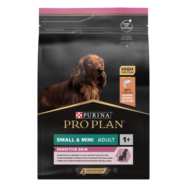 121886.jpg PRO PLAN KOERA TÄISSÖÖT VÄIKE TÕUG NAHAPR.LÕHE 3KG - Pilt 1