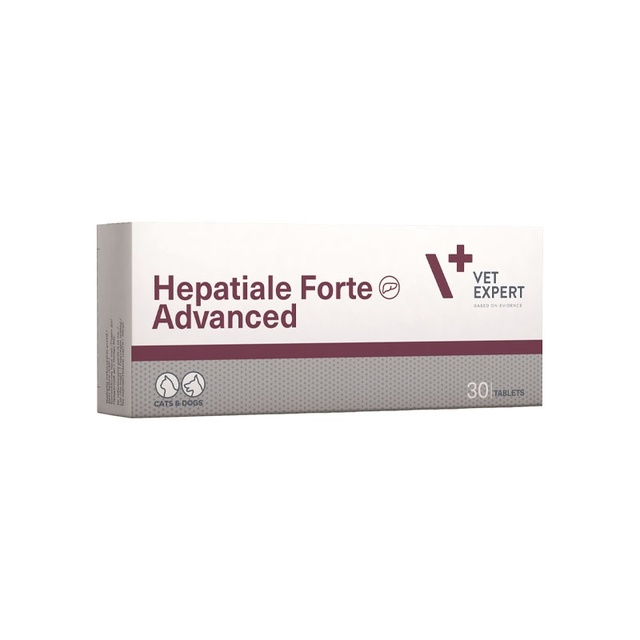 136037.jpg VETEXPERT HEPATIALE FORTE ADVANCED N30 - Pilt 1