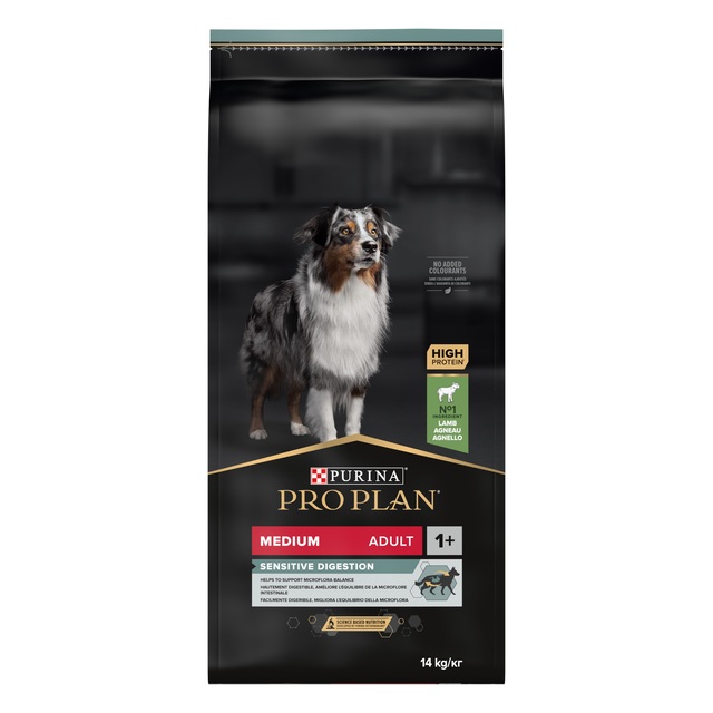 142205.jpg PRO PLAN KOERA TÄISSÖÖT KESKM.TÕUG SEEDEPR. LAMBA 14KG - Pilt 1