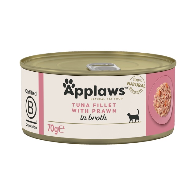 143368.jpg APPLAWS KASSI KONSERV TUUNIKALA/KREVETT 70G N1 - Pilt 1