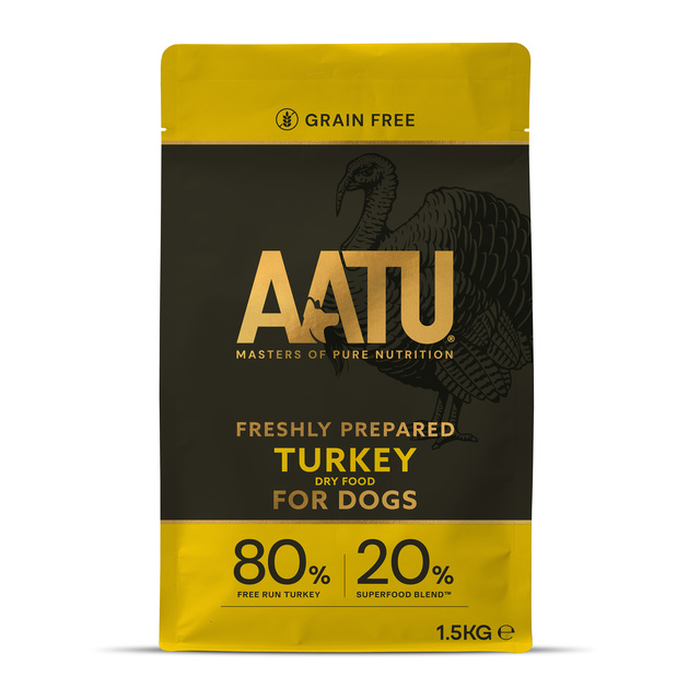 149690.jpg AATU KOERA TÄISSÖÖT KALKUN 1,5KG - Pilt 1