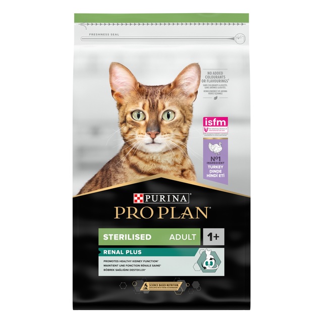 157125.jpg PRO PLAN KASSI TÄISSÖÖT STERIL. RENAL KALKUN 10KG - Pilt 1