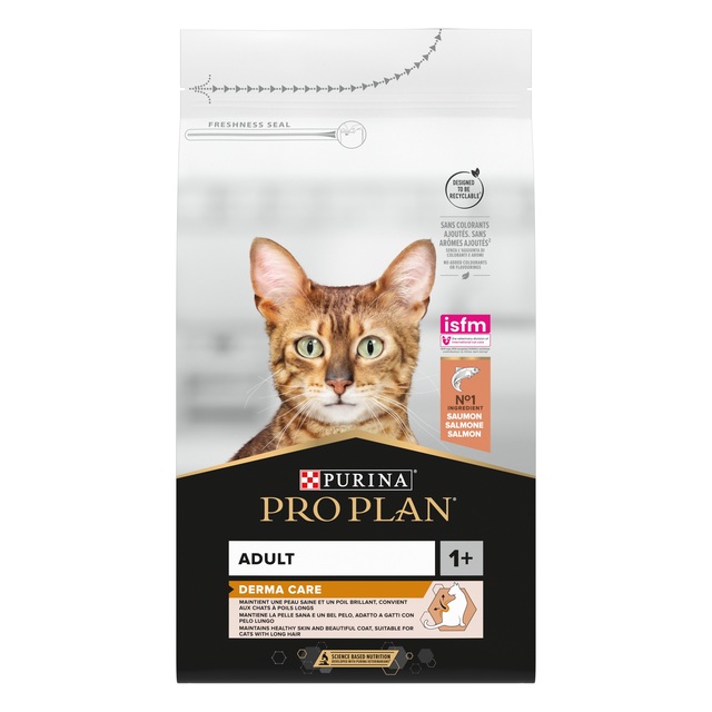 157129.jpg PRO PLAN KASSI TÄISSÖÖT DERMA CARE LÕHE 1,5KG - Pilt 1