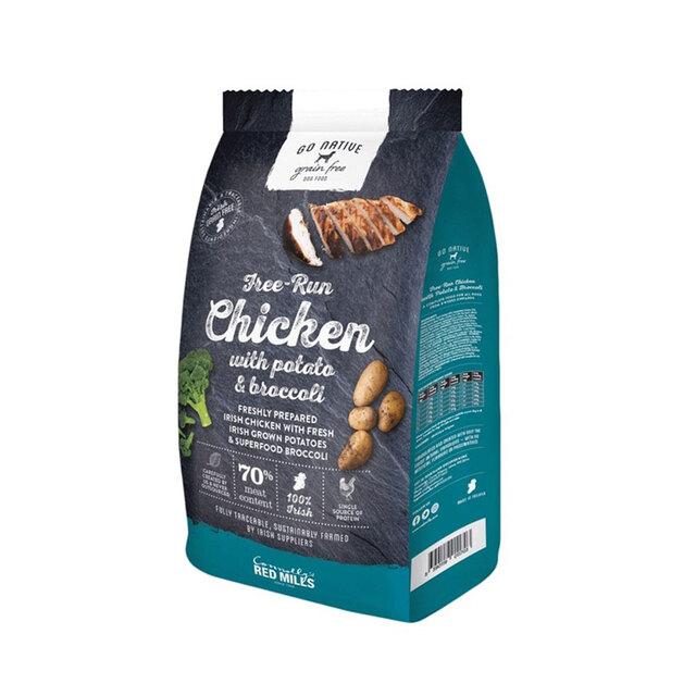 227803.jpg GO NATIVE KOERA TÄISSÖÖT KANA/KARTUL/BROKOLI 800G - Pilt 1