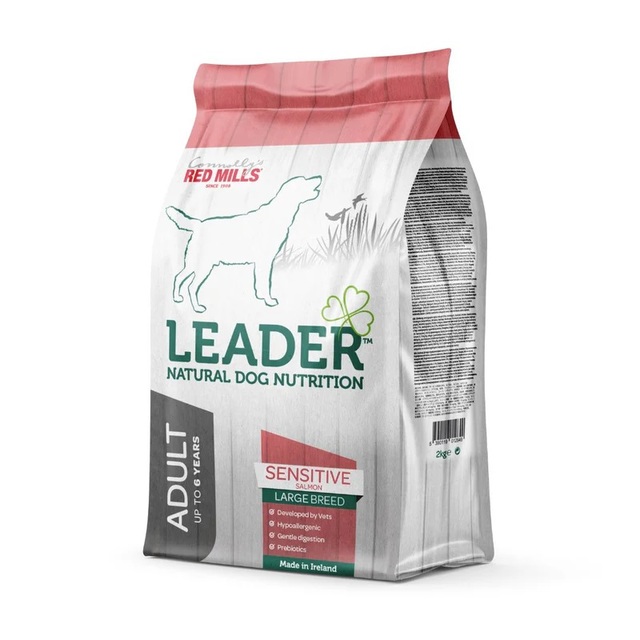 227831.jpg LEADER KOERA TÄISSÖÖT SENSITIVE LÕHE SUUR TÕUG 12KG - Pilt 1