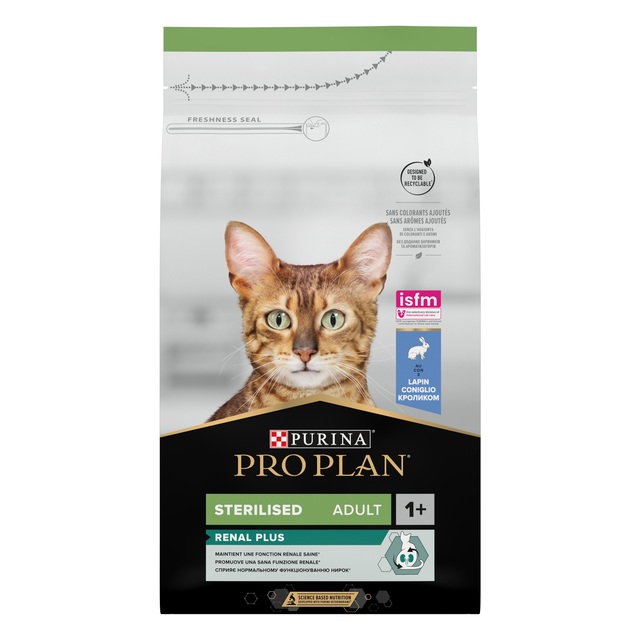 228748.jpg PRO PLAN KASSI TÄISSÖÖT STERIL. RENAL KÜÜLIK 1,5KG - Pilt 1