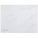 SCRUFFS KAUSSIDE ALUSMATT 40X30CM VALGE MARMOR