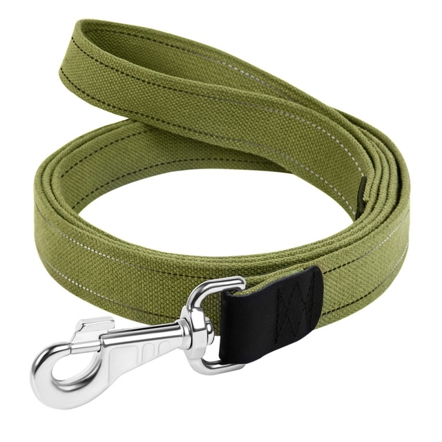 234233.jpg COLLAR KOERA JALUTUSRIHM PUUVILLAST 5M ROHELINE - Pilt 1