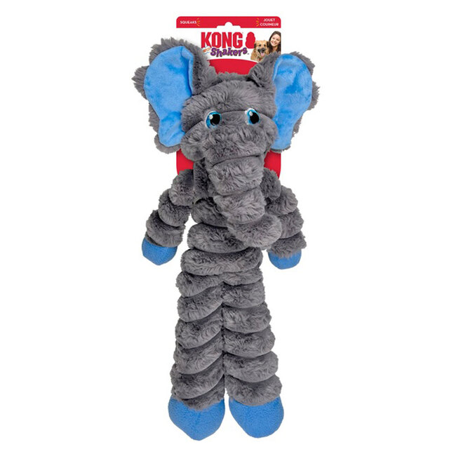 243267.jpg KONG SHAKERS CRUMPLES ELEPHANT XL KOERA MÄNGUASI - Pilt 1