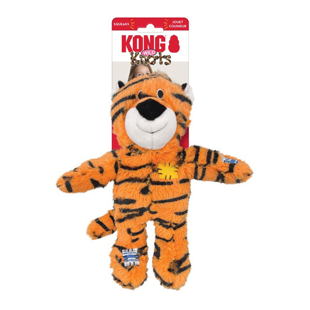 243271.jpg KONG WILD KNOTS TIGER M/L KOERA MÄNGUASI - Pilt 1