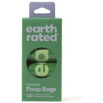 EARTH RATED HÜGIEENIKOTID 8X15TK LAVENDEL