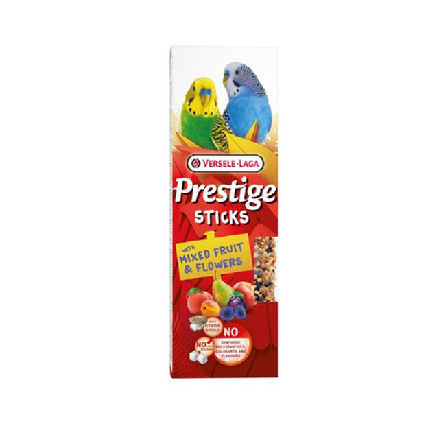 247338.jpg VERSELE-LAGA MAIUS PRESTIGE VÄIKESTELE PAPAGOIDELE PUUVILI/LILL N2 60G - Pilt 1