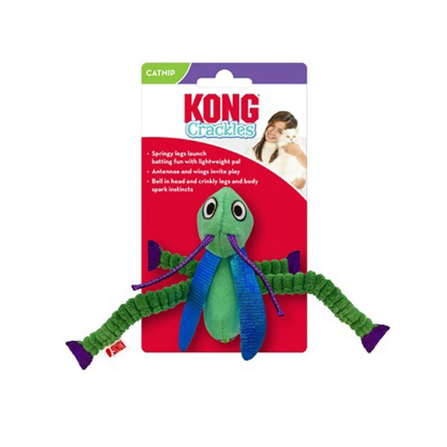 248466.jpg KONG CRACKLES GRASSHOPPER KASSI MÄNGUASI - Pilt 1