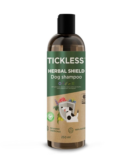 288525.jpg TICKLESS ŠAMPOON HERBAL SHIELD 250 ML - Pilt 1