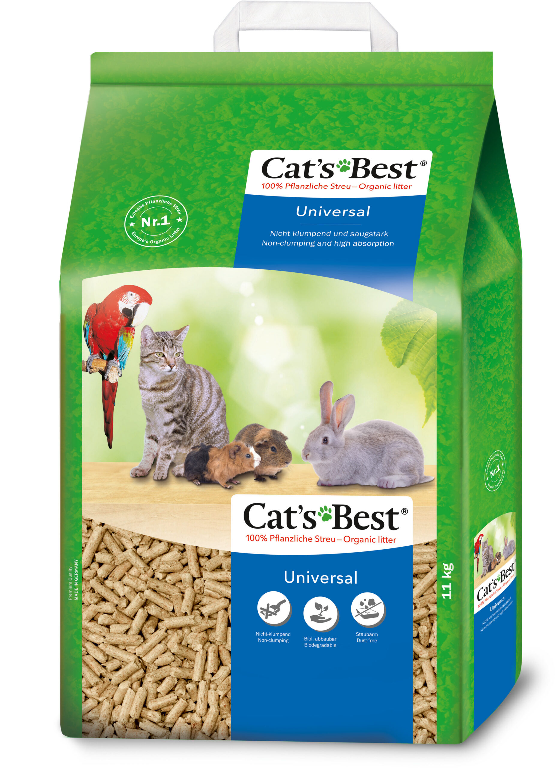 4002973000847.jpg Cat’s Best Universal allapanu lemmikloomadele 20L 11kg - Pilt 1