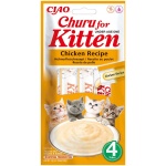 Churu Kitten kanaga maius kassipojale 4x14g