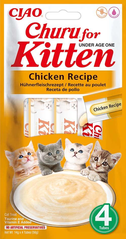 4262365730589.jpg Churu Kitten kanaga maius kassipojale 4x14g - Pilt 1