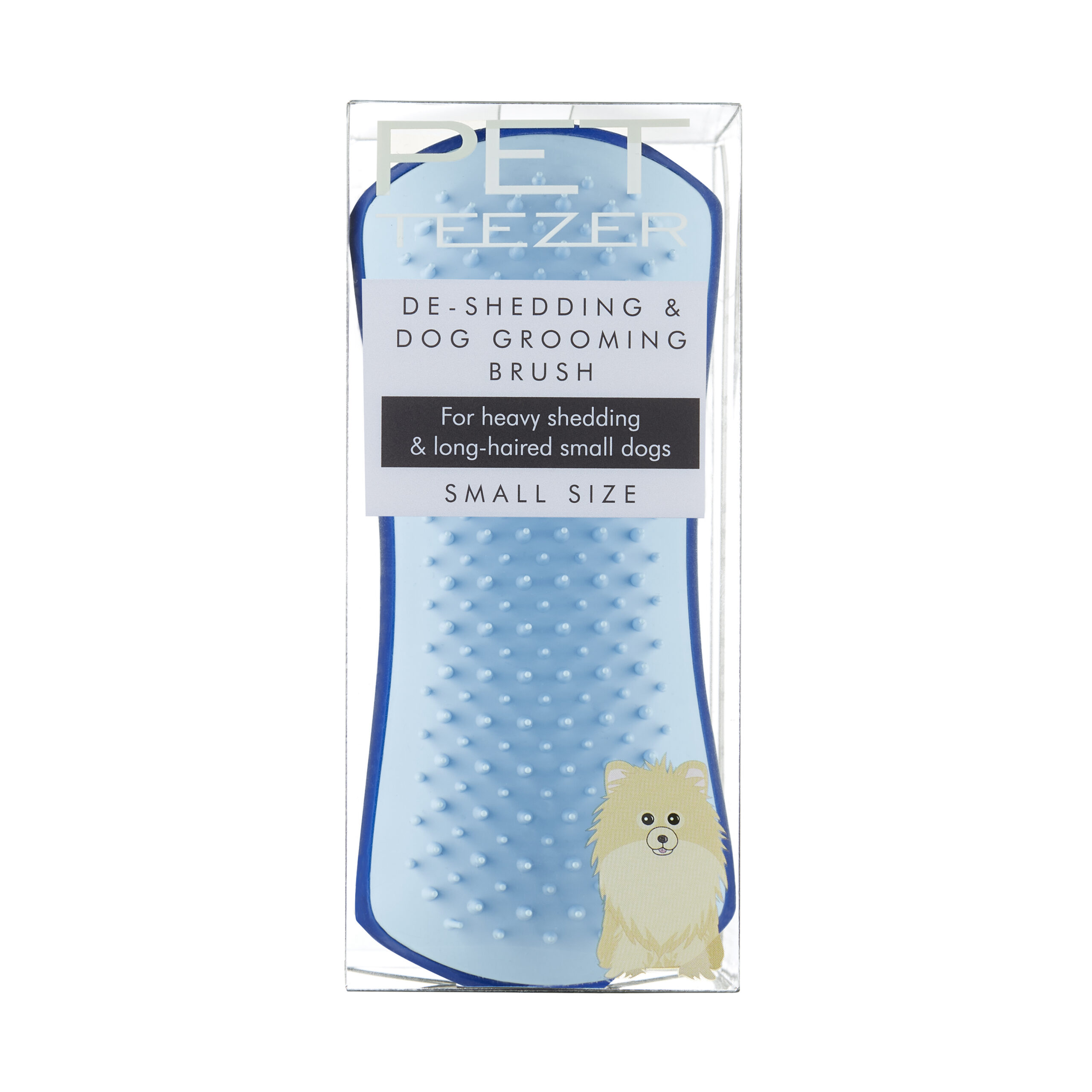 5060630041694.jpg Pet Teezer sinine aluskarva hari koerale S - Pilt 1