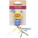Flamingo Strellow kollane mänguasi kassile 4,8x2,8x8,3cm