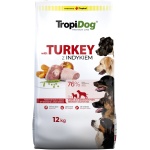 TropiDog Premium Turkey with Rice koertoit 12kg