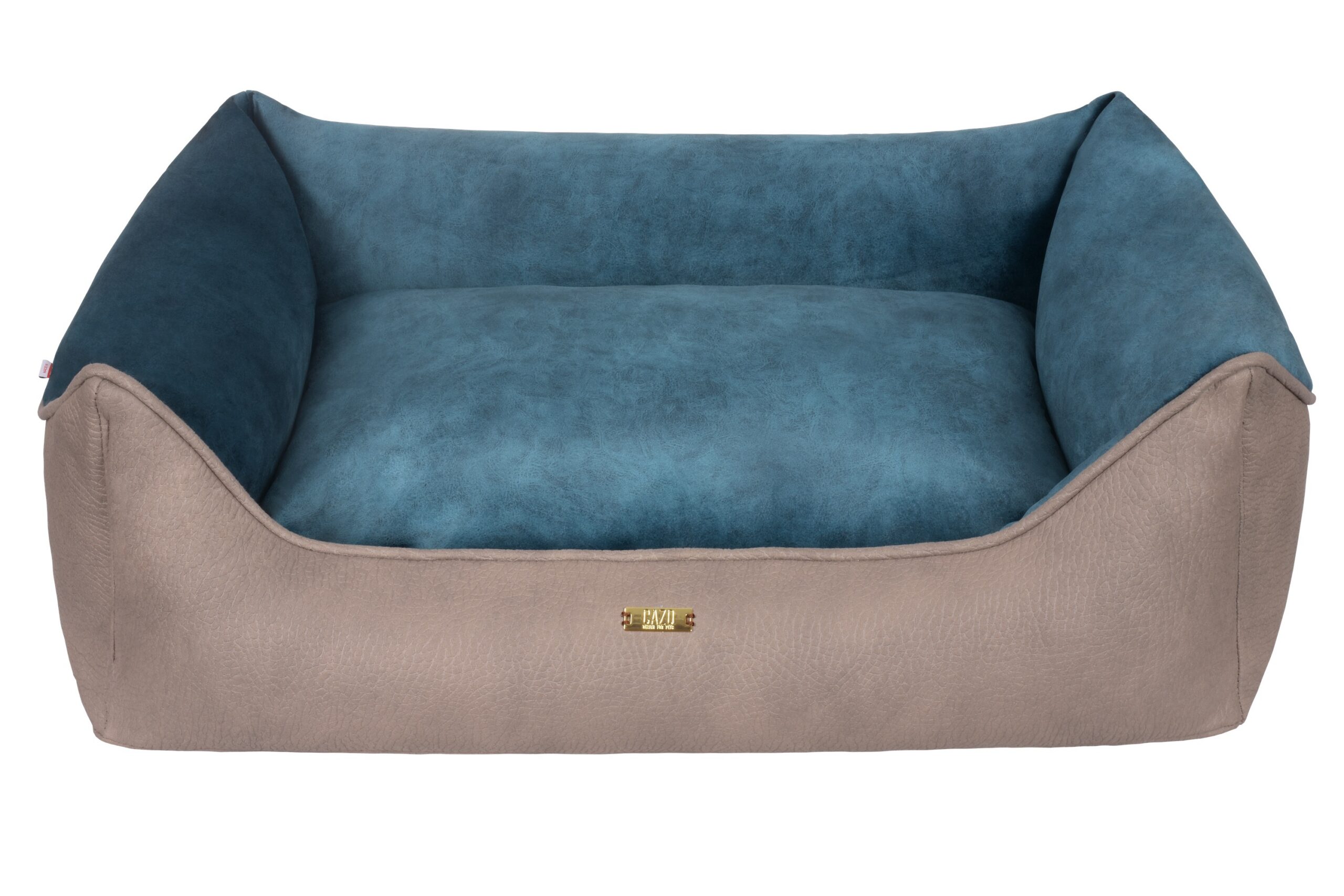 5902596533328.jpg Cazo Soft Bed Velvet Turquoise pesa koertele 73x57cm - Pilt 1