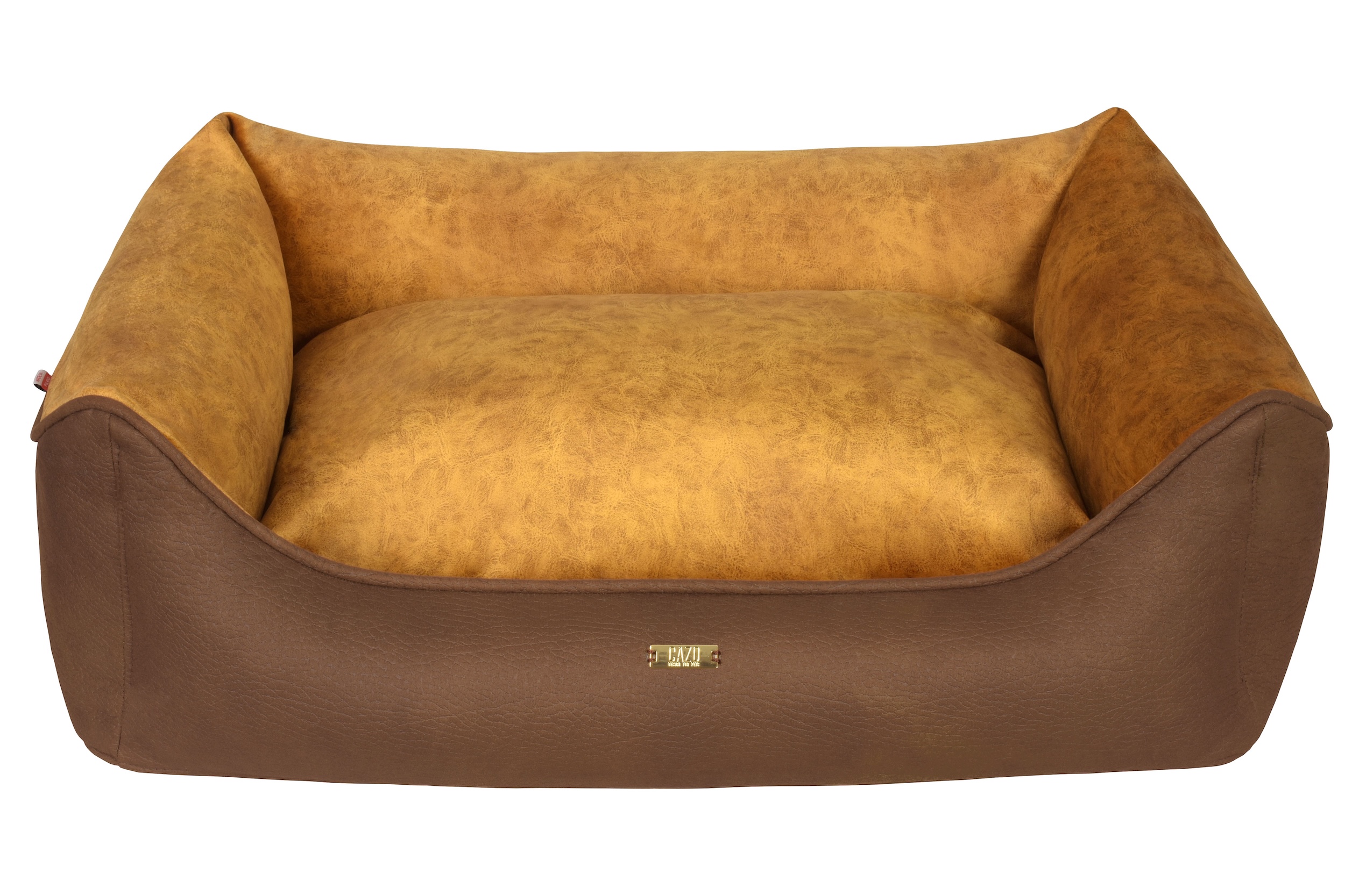 5902596533373.jpg Cazo Soft Bed Velvet Gold pesa koertele 73x57cm - Pilt 1