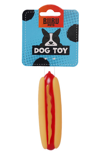 5905309284890.jpg Bubu Pets mänguasi koertele Hot Dog 15cm - Pilt 1