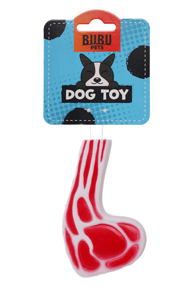 5905309284906.jpg Bubu Pets koeralelu steik piiksuga 13cm - Pilt 1