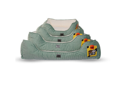 5905309286962.jpg Bubu Pets Lagoon roheline pesa koerale L 75x60x19cm - Pilt 1