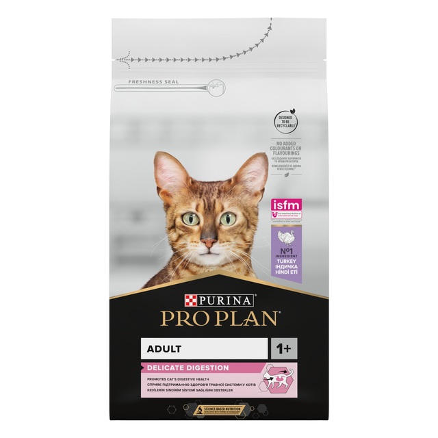 67927.jpg PRO PLAN KASSI TÄISSÖÖT DELICATE DIG. KALKUN 1,5KG - Pilt 1