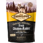 Carnilove Fresh Chicken & Rabbit for Adult koeratoit 1,5 kg