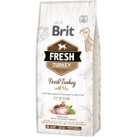 Brit Fresh Turkey & Pea Adult Fit & Slim koeratoit 12 kg