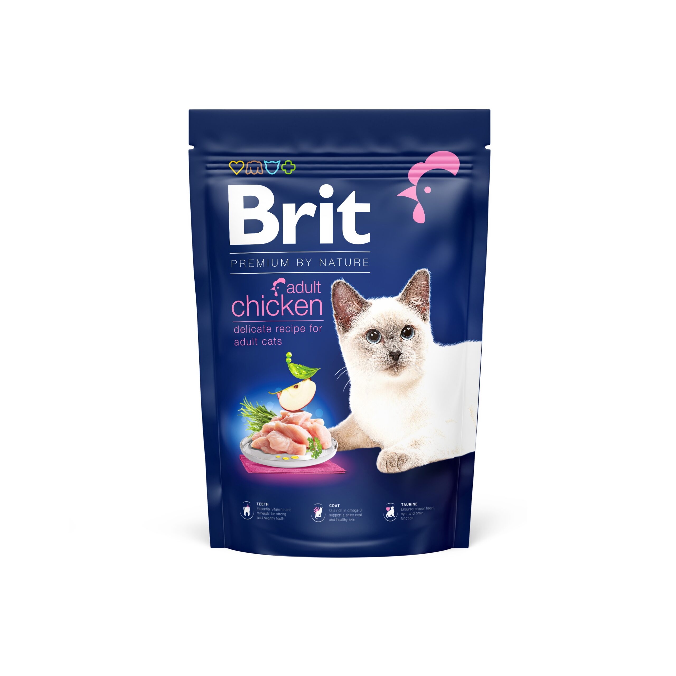 8595602553129.jpg Brit Premium Cat Adult Chicken kassitoit 1,5kg - Pilt 1