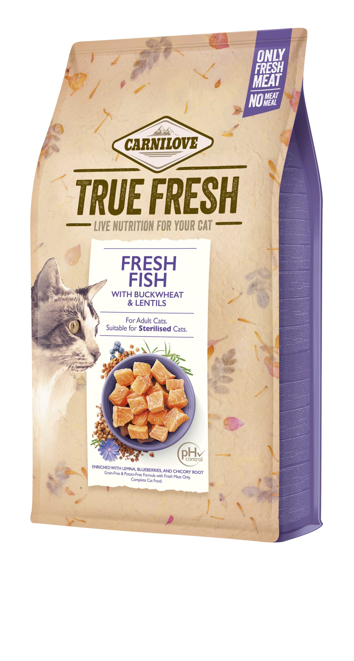 8595602561438.jpg Carnilove True Fresh Cat Fish kassitoit 4,8kg - Pilt 1