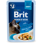 Brit Premium Cat Delicate Chicken Fillets in Gravy märgtoit kassidele 85g