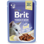 Brit Premium Cat Delicate Beef Fillets in Jelly märgtoit kassidele 85g