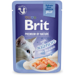 Brit Premium Salmon Fillets in Jelly märgtoit kassidele 85g
