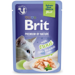 Brit Premium Cat Delicate Trout Fillets in Jelly märgtoit kassidele 85g