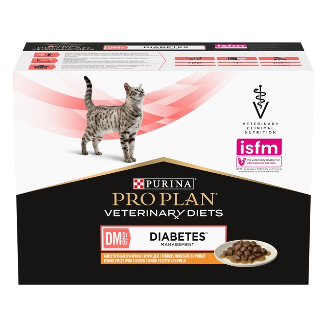 144671.jpg PPVD DIABETES MANAGEMENT FELINE CHICKEN EINEKOTIKE 85G N10 - Pilt 1