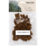 Koerustükk kuivatatud tursa kuubikud koerale 100g