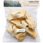 Koerustükk kuivatatud valge veise nina koerale 500g