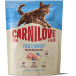 Carnilove True Fresh Fish & Turkey Adult Sterilised kassitoit 0,4kg