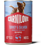 Carnilove Turkey & Salmon konserv kutsikatele 400g