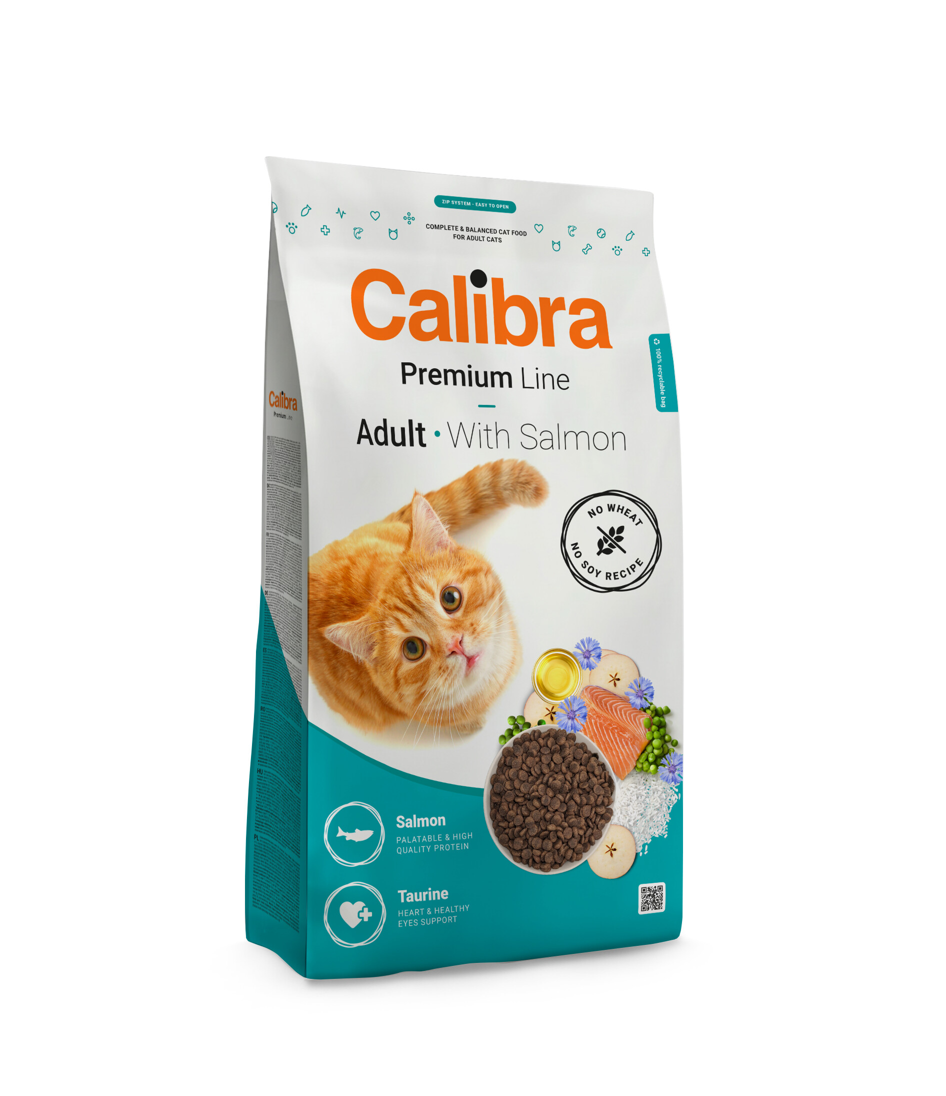 8595706705110.jpg Calibra Premium Adult Salmon kassitoit 10kg - Pilt 1
